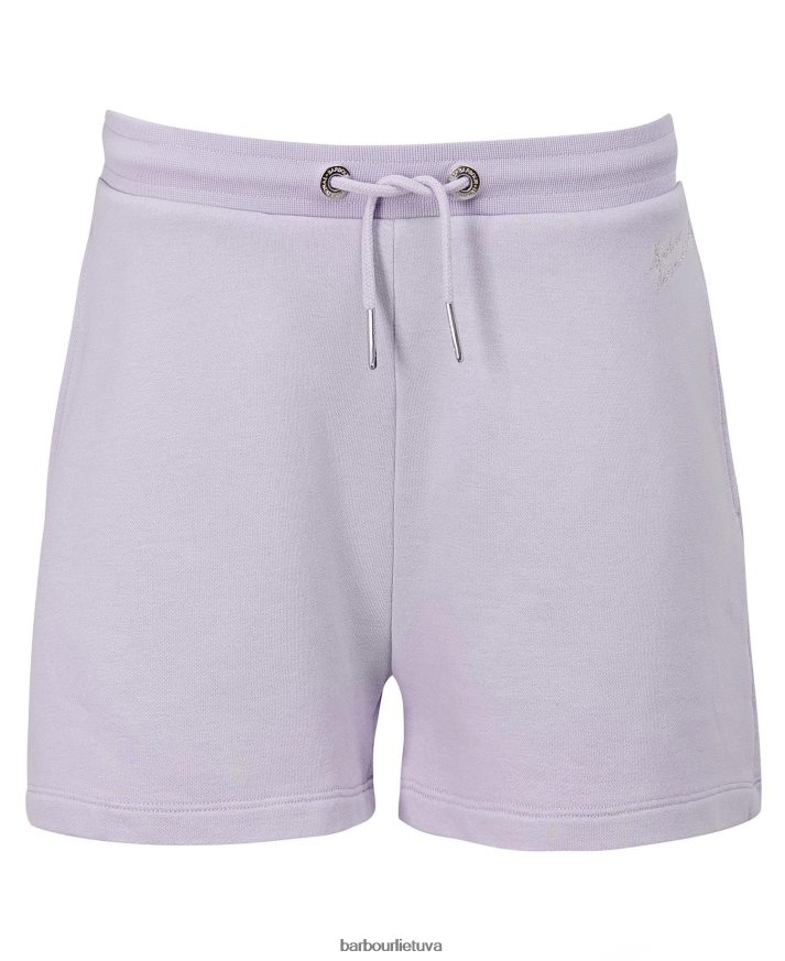 apranga Barbour šaškių šortai ledinis fondantas moterys 6F6D801794