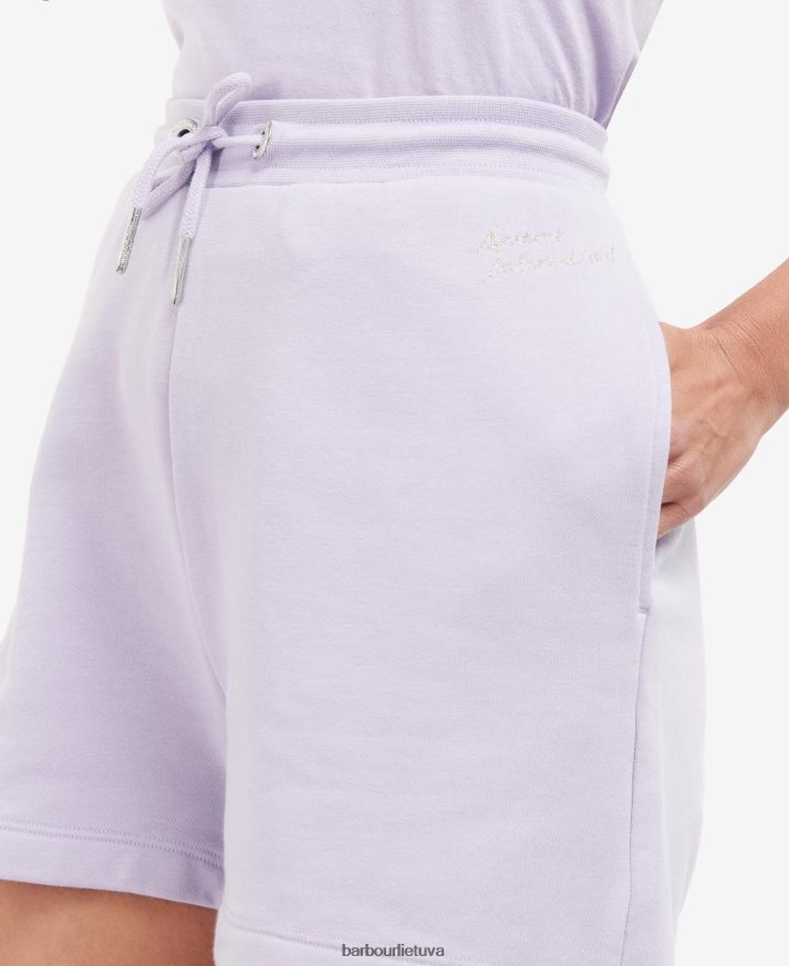 apranga Barbour šaškių šortai ledinis fondantas moterys 6F6D801794