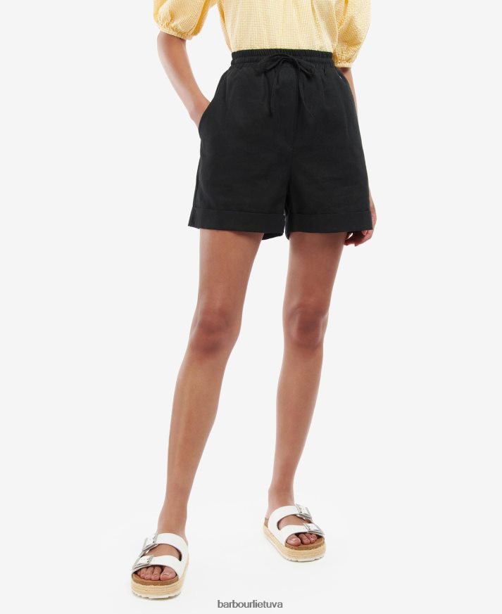 apranga Barbour elsden šortai pasukų moterys 6F6D801789