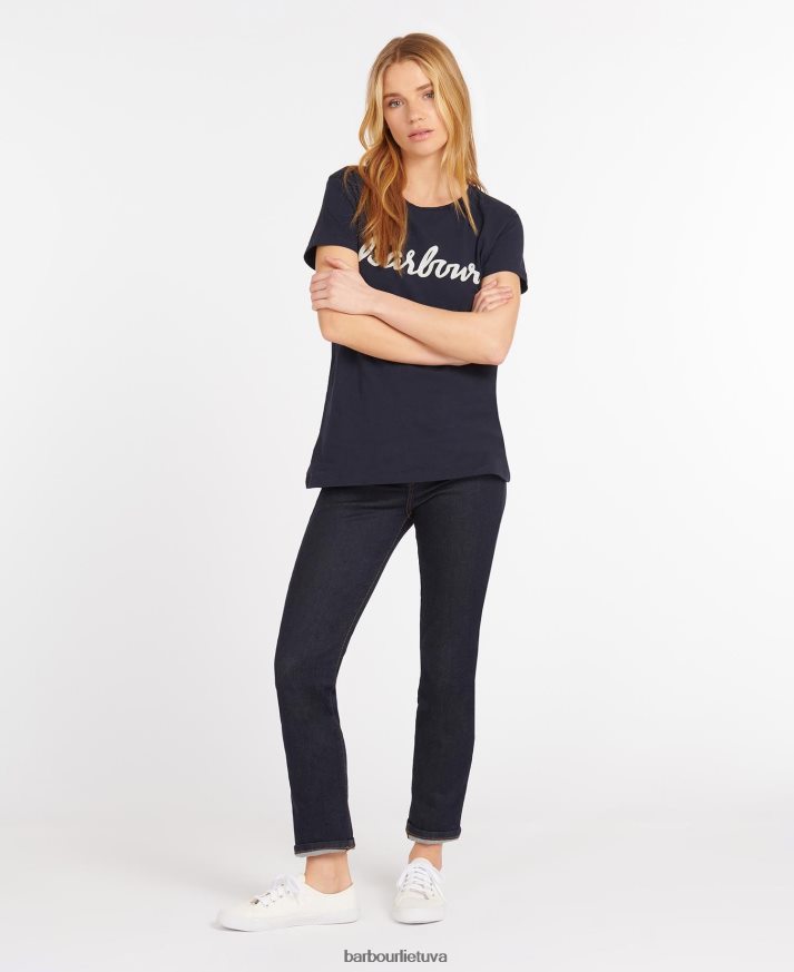 apranga Barbour esminiai ploni džinsai dėvėtas mėlynas moterys 6F6D801804