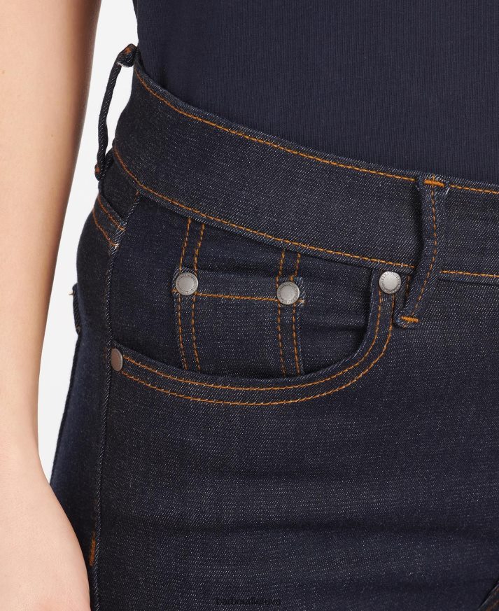 apranga Barbour esminiai ploni džinsai dėvėtas mėlynas moterys 6F6D801804