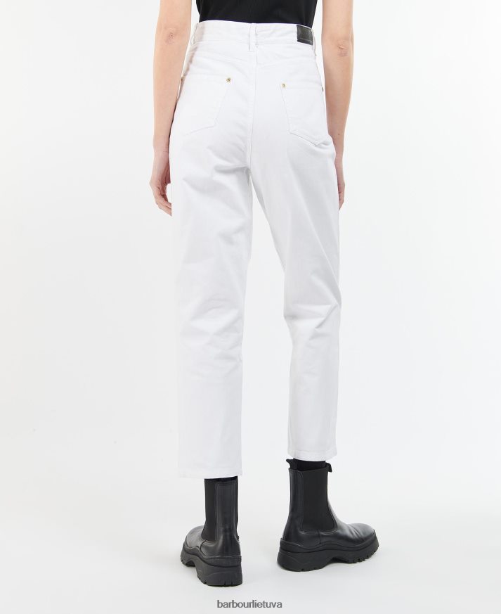 apranga Barbour garcia aukštaūgis džinsas juodas moterys 6F6D801792