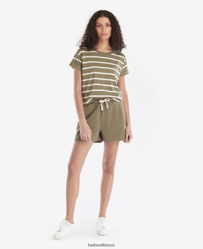 apranga Barbour oterburn šortai karinis jūrų laivynas moterys 6F6D801797