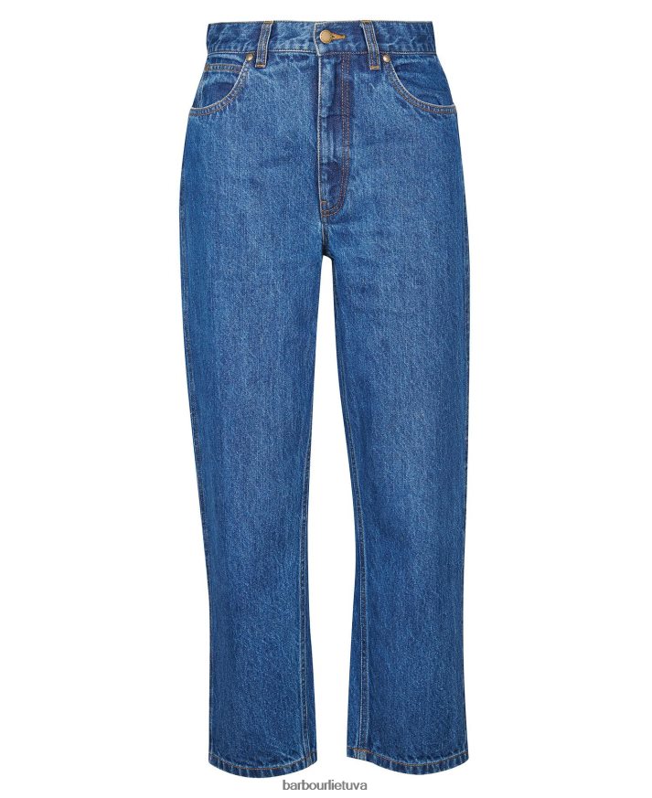 apranga Barbour westbury barrel džinsai ekru moterys 6F6D801779