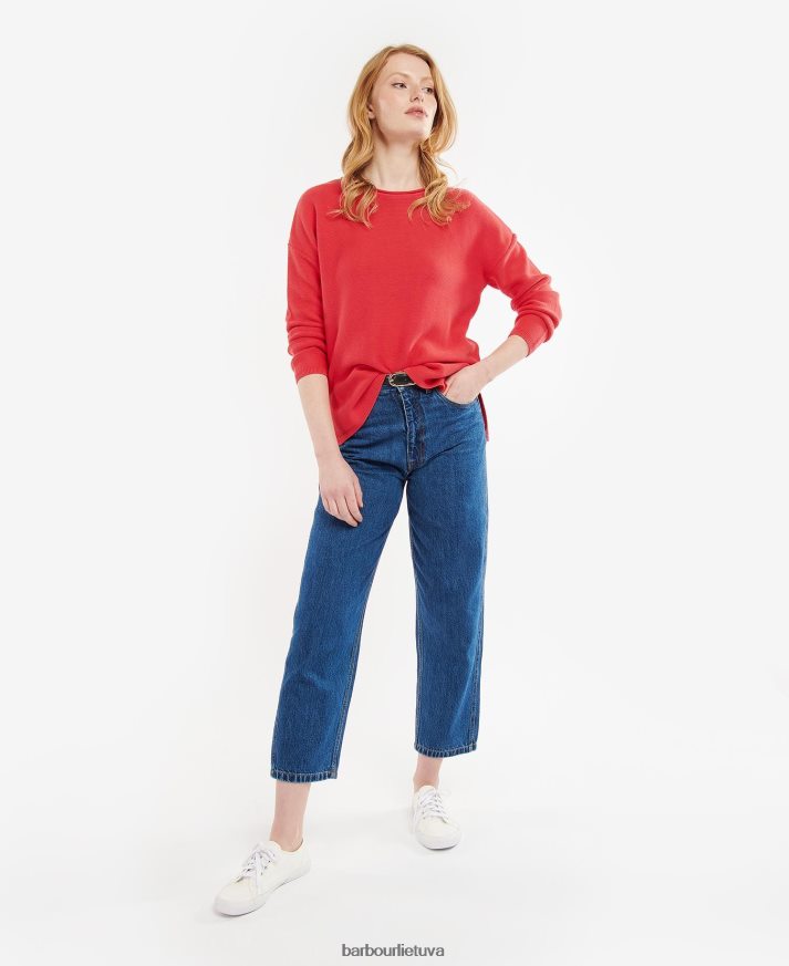 apranga Barbour westbury barrel džinsai ekru moterys 6F6D801779