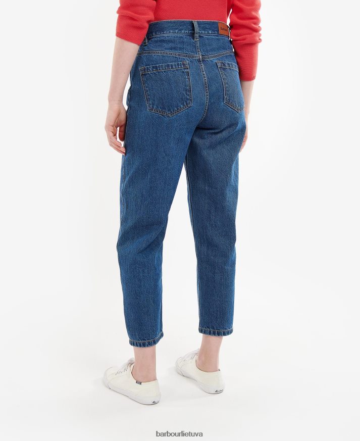 apranga Barbour westbury barrel džinsai ekru moterys 6F6D801779