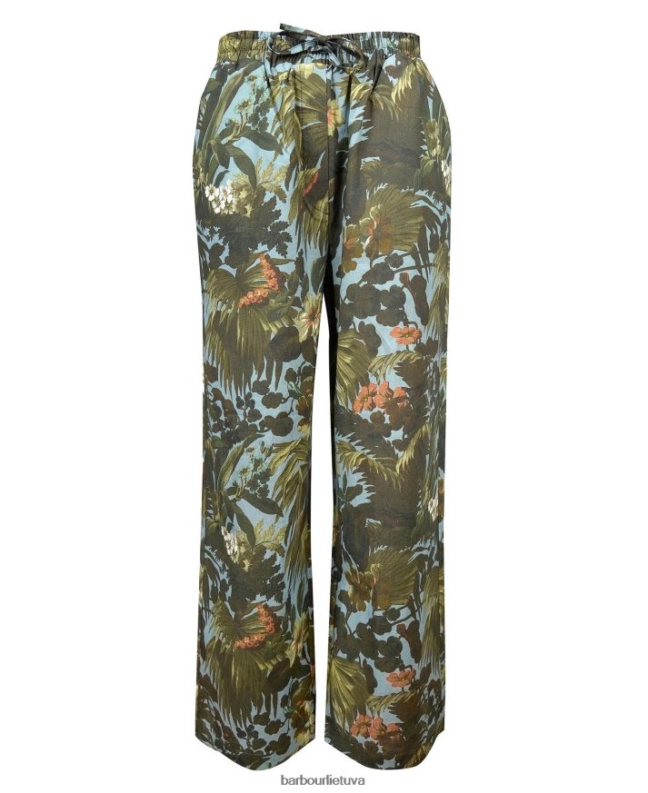 apranga Barbour x House of Hackney lauriston kelnės coord limerence/dangus moterys 6F6D801763