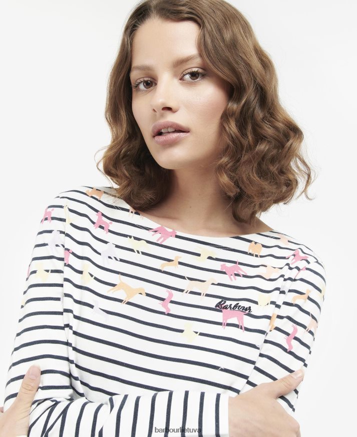 apranga Barbour Bradley spausdinimo viršus spausdinimas iš debesies moterys 6F6D801738