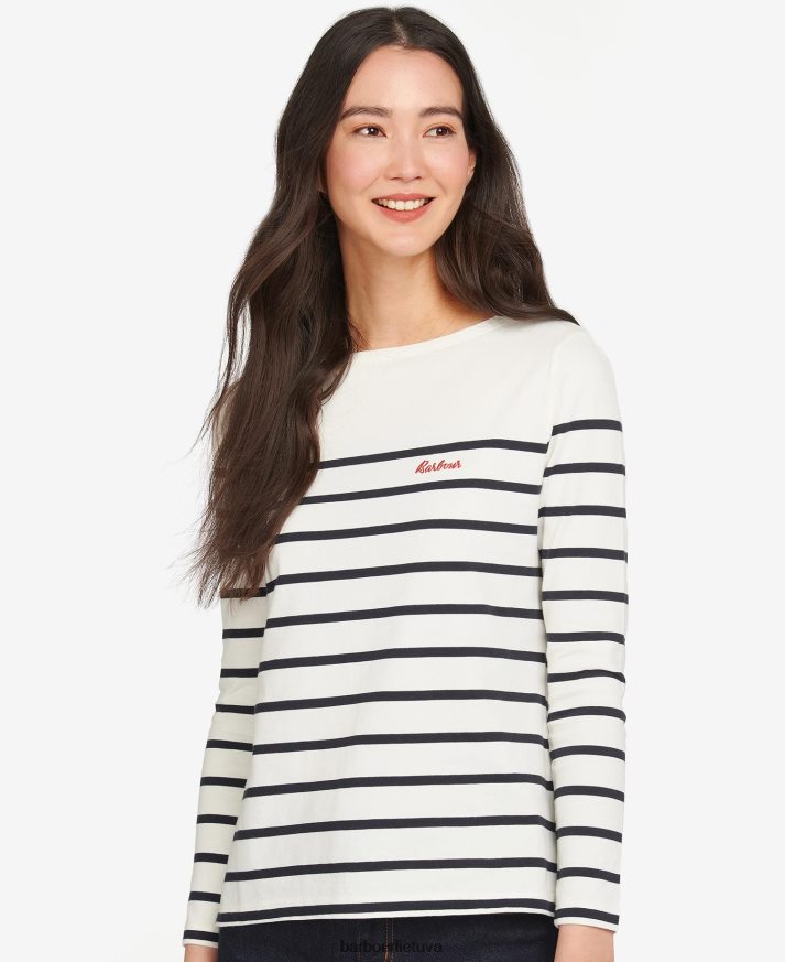 apranga Barbour Bradley viršus debesis / laivynas moterys 6F6D801677