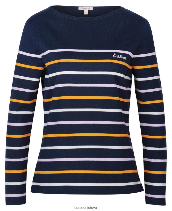 apranga Barbour Hawkins viršus jūrinė juostelė moterys 6F6D801648