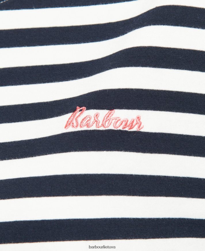 apranga Barbour adria viršus jūrinė juostelė moterys 6F6D801684