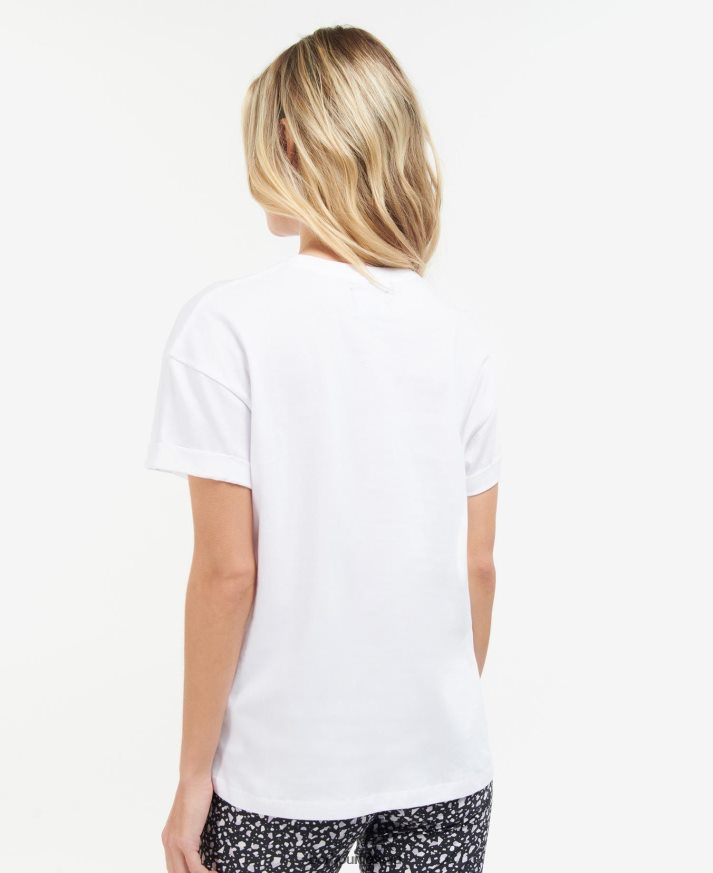 apranga Barbour alonso marškinėliai klasikinis juodas moterys 6F6D801694