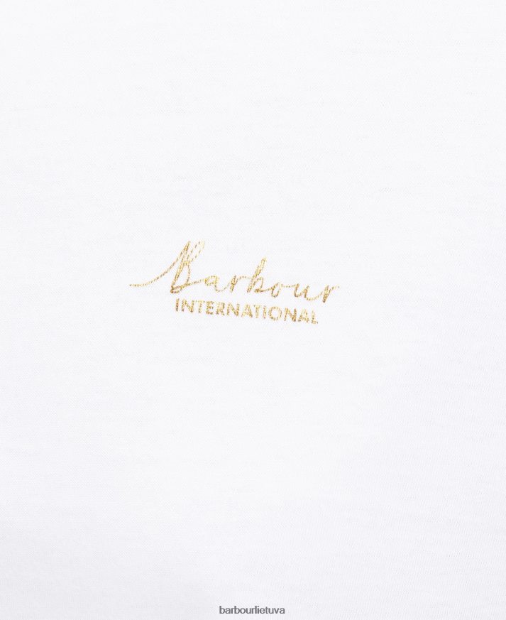 apranga Barbour alonso marškinėliai klasikinis juodas moterys 6F6D801694