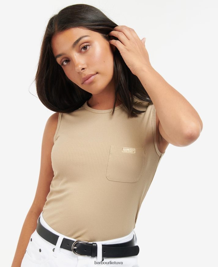 apranga Barbour artega viršus juodas moterys 6F6D801710