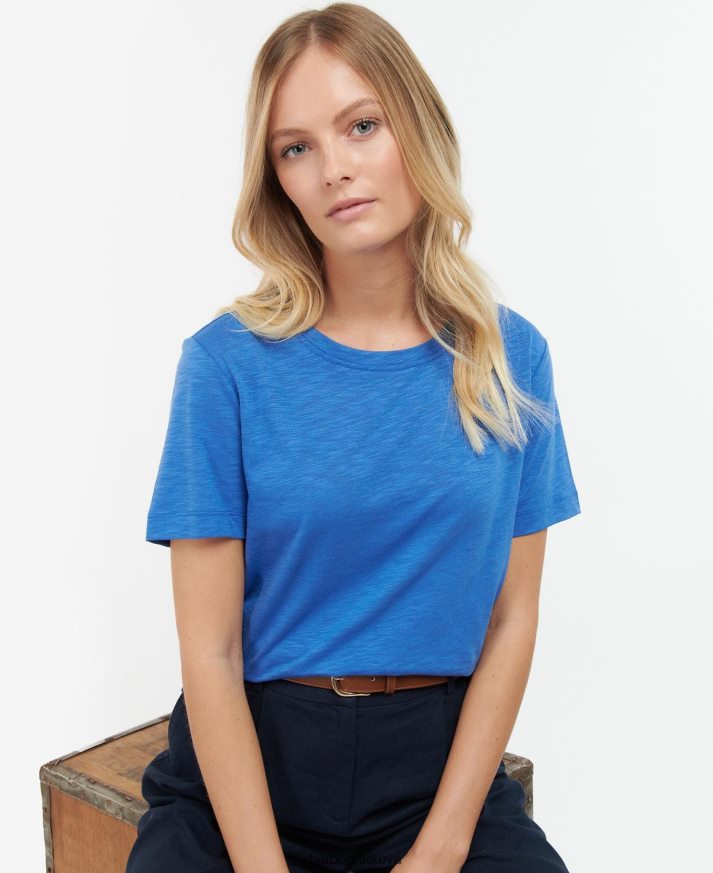 apranga Barbour darla viršus mėlynas varpelis moterys 6F6D801756