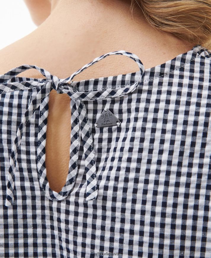 apranga Barbour erškėčio viršūnė karinio jūrų laivyno čekis moterys 6F6D801628