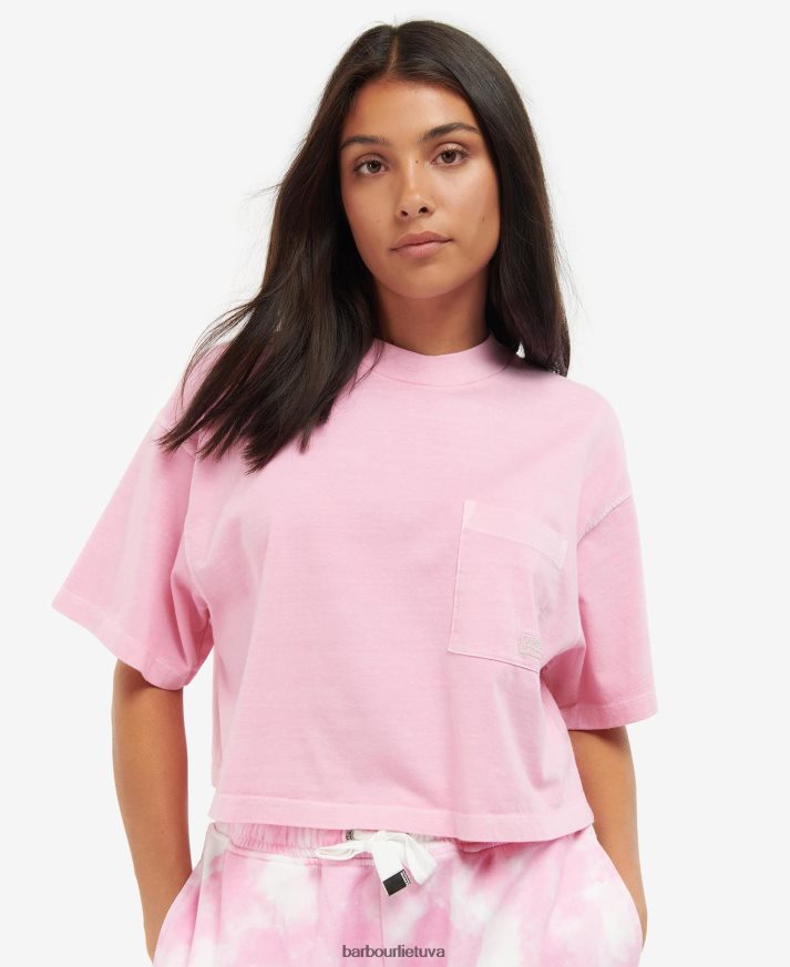 apranga Barbour galica viršus rožinė simpatija moterys 6F6D801730