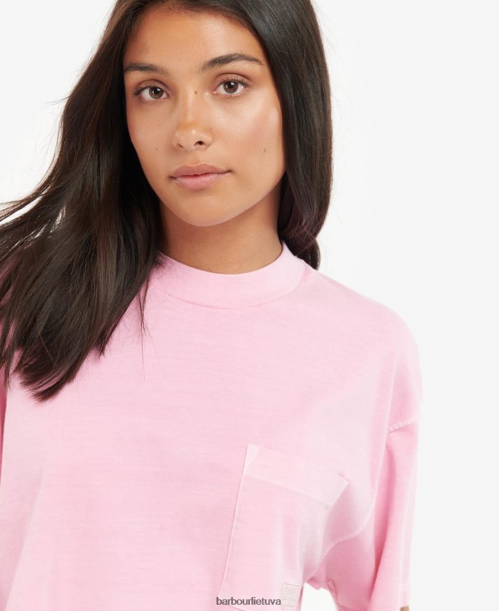 apranga Barbour galica viršus rožinė simpatija moterys 6F6D801730