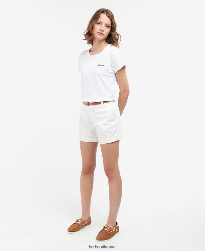 apranga Barbour kenmore marškinėliai papajos moterys 6F6D801753