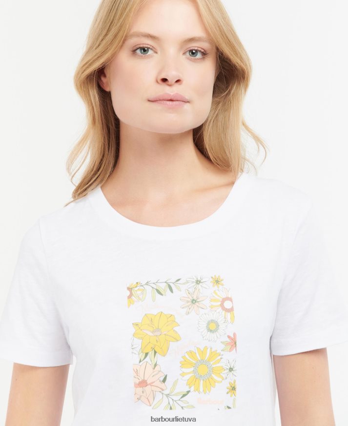 apranga Barbour koraliniai marškinėliai pasukų moterys 6F6D801679