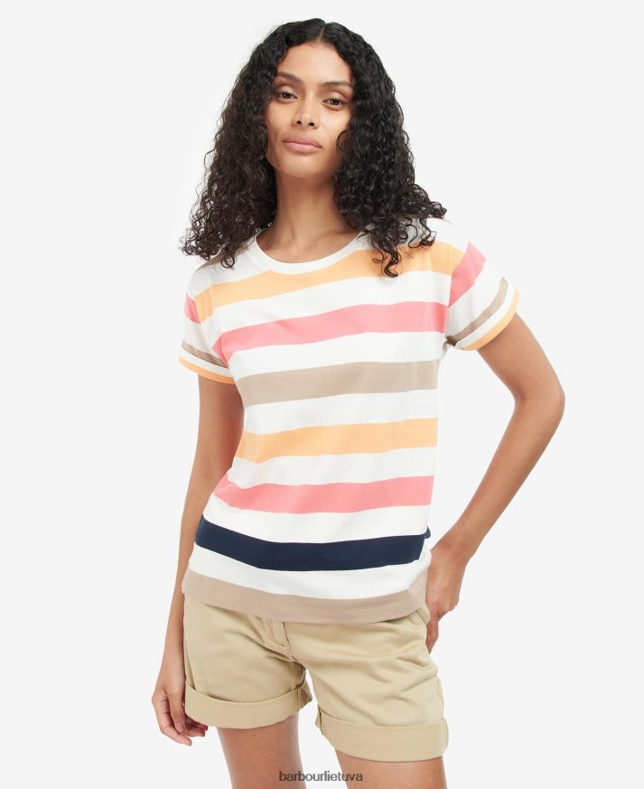 apranga Barbour lyndale viršus pasukos multi light moterys 6F6D801647