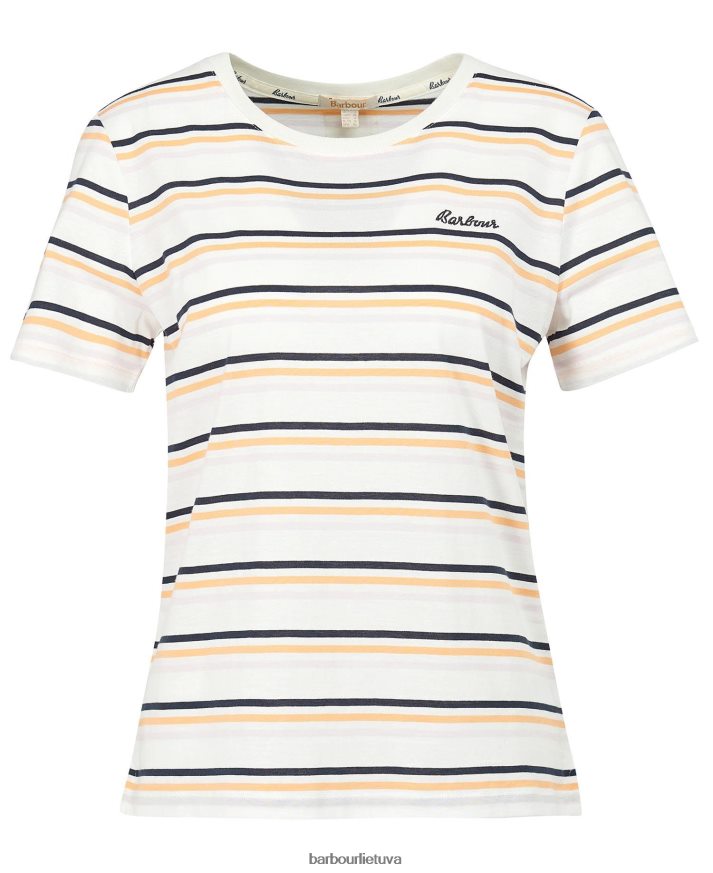 apranga Barbour pikniko viršus daugialypė šviesi juostelė moterys 6F6D801747