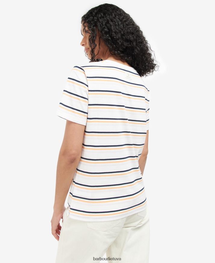 apranga Barbour pikniko viršus daugialypė šviesi juostelė moterys 6F6D801747