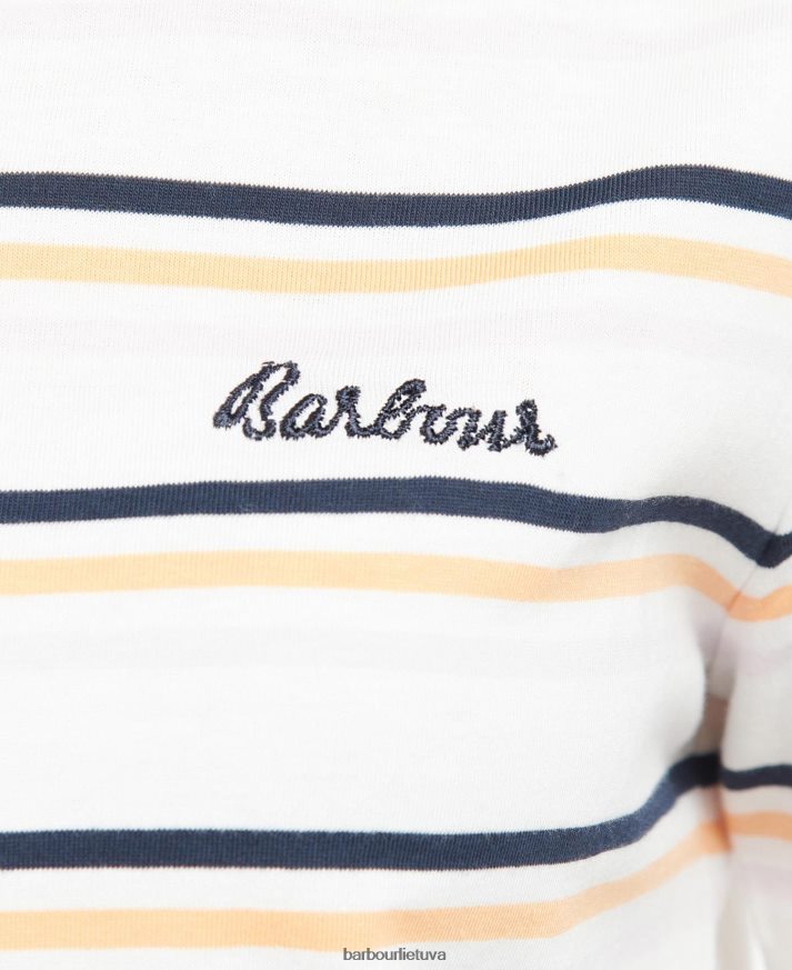 apranga Barbour pikniko viršus daugialypė šviesi juostelė moterys 6F6D801747