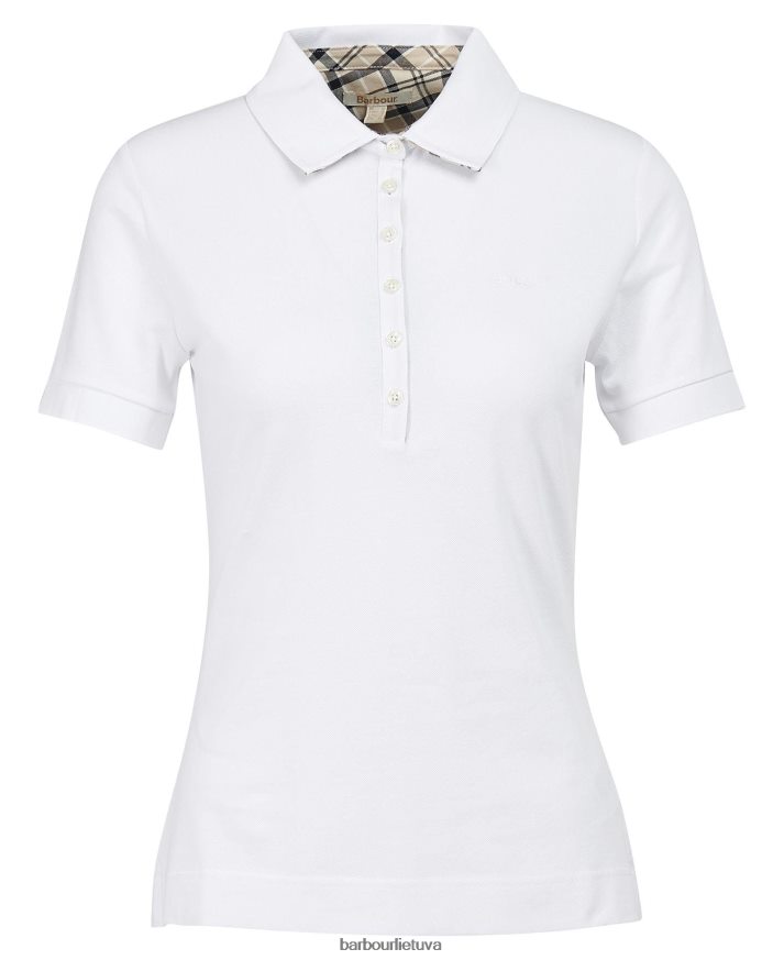 apranga Barbour portsdown viršuje rožinis/indigo tartanas moterys 6F6D801740