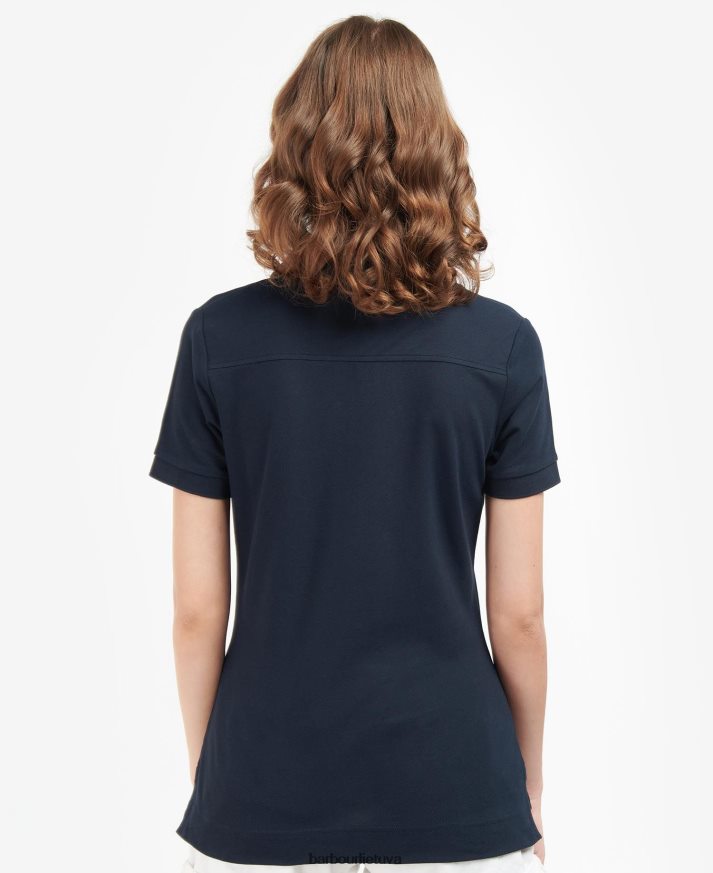 apranga Barbour portsdown viršuje rožinis/indigo tartanas moterys 6F6D801757