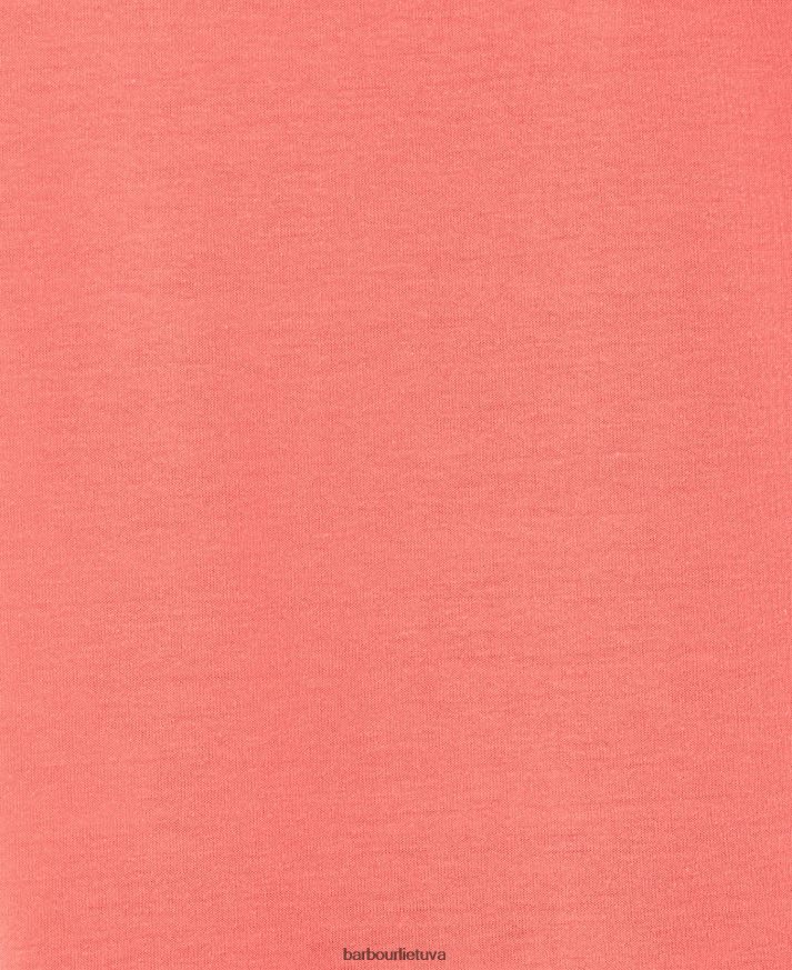 apranga Barbour sanderson marškinėliai atominis koralas moterys 6F6D801687