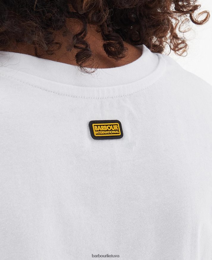 apranga Barbour soules marškinėliai vasara juoda moterys 6F6D801651