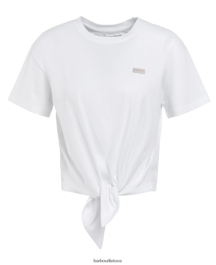 apranga Barbour soules marškinėliai vasara juoda moterys 6F6D801651