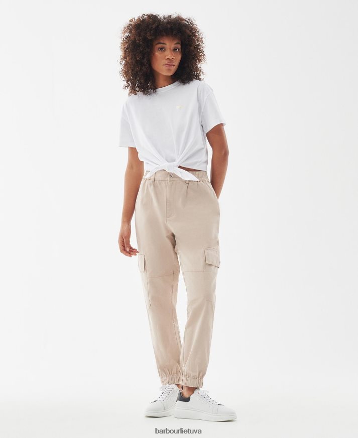 apranga Barbour soules marškinėliai vasara juoda moterys 6F6D801651