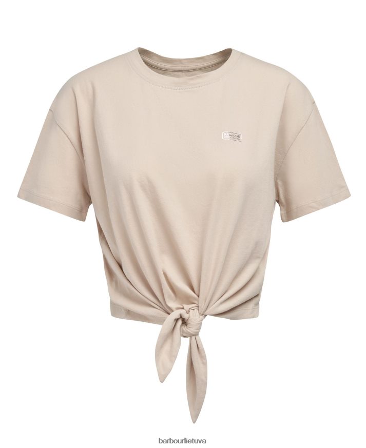 apranga Barbour soules marškinėliai vasara juoda moterys 6F6D801712