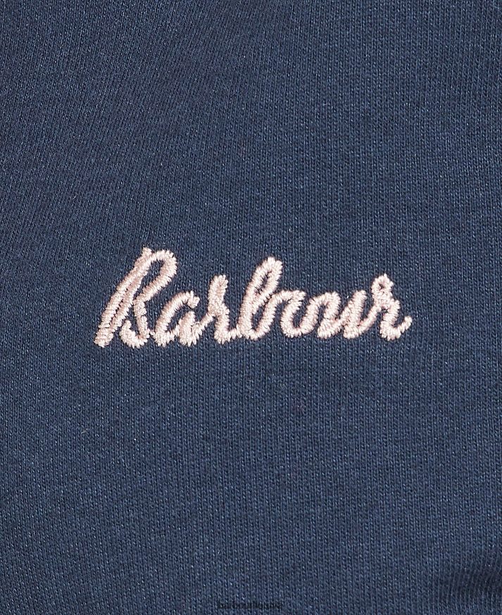 apranga Barbour Lotijos poilsio džemperis karinis jūrų laivynas moterys 6F6D801988