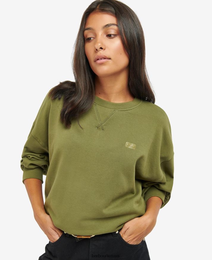 apranga Barbour Rossin megztinis rožinis limonadas moterys 6F6D802028