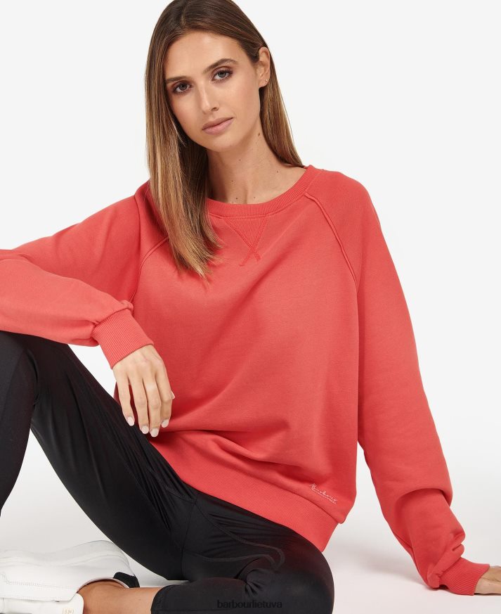 apranga Barbour fenway medvilninis megztinis kajenas moterys 6F6D802003