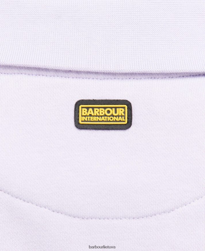 apranga Barbour lando megztinis su pusiau užtrauktuku wisteria moterys 6F6D802017