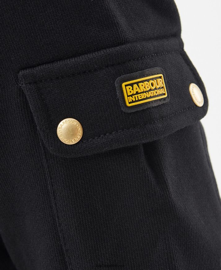 apranga Barbour magna megztinis su užtrauktuku juodas moterys 6F6D801997