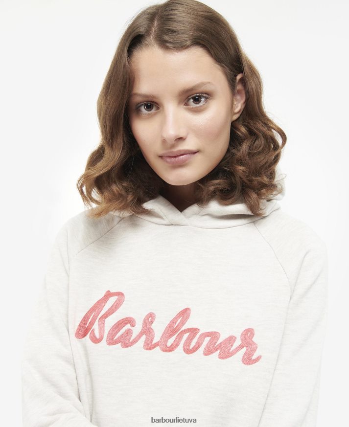 apranga Barbour oterburn džemperis avižinių dribsnių marl/rožinis punšas moterys 6F6D802024