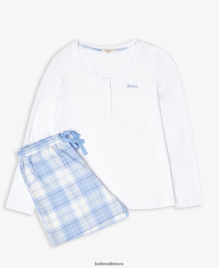 apranga Barbour etta henley pj rinkinys Tai pilkas marlas moterys 6F6D802039