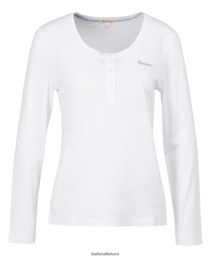 apranga Barbour etta henley pj rinkinys Tai pilkas marlas moterys 6F6D802039