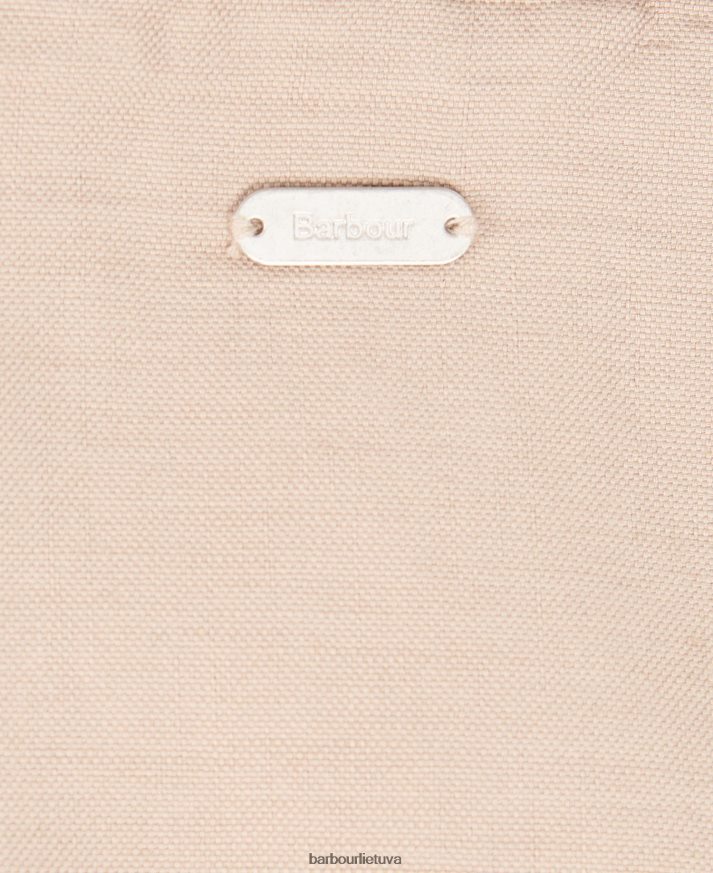 apranga Barbour Greta marškinėliai buko mediena moterys 6F6D801606