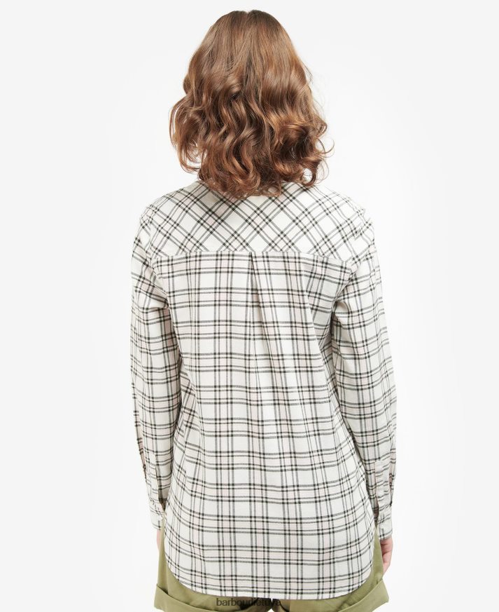 apranga Barbour Newbury marškinėliai daugkartinis patikrinimas moterys 6F6D801611