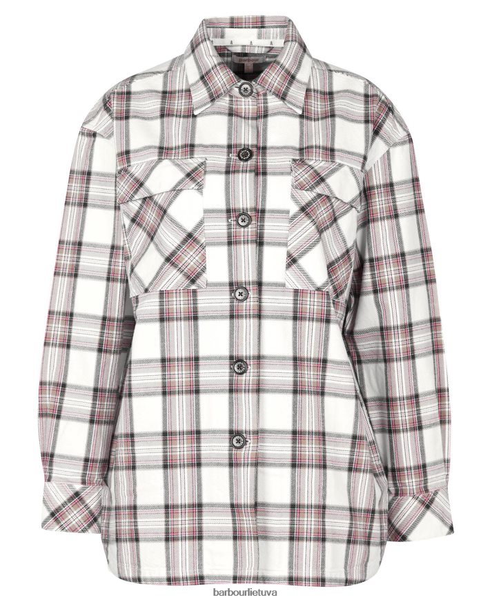 apranga Barbour koraliniai marškinėliai debesis / laivynas moterys 6F6D801601