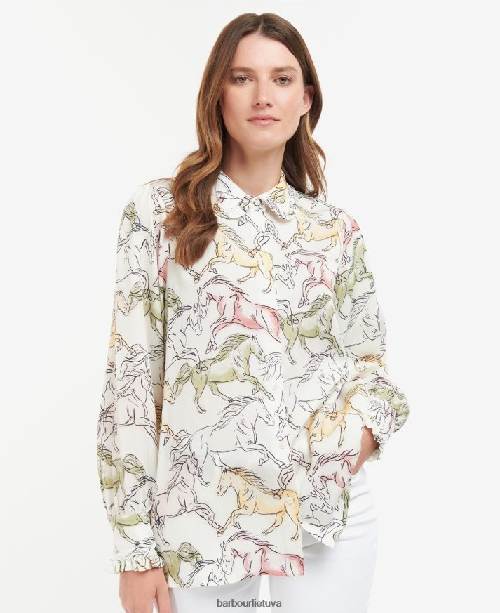 apranga Barbour sausmedžio marškiniai klasikinis multi moterys 6F6D801589