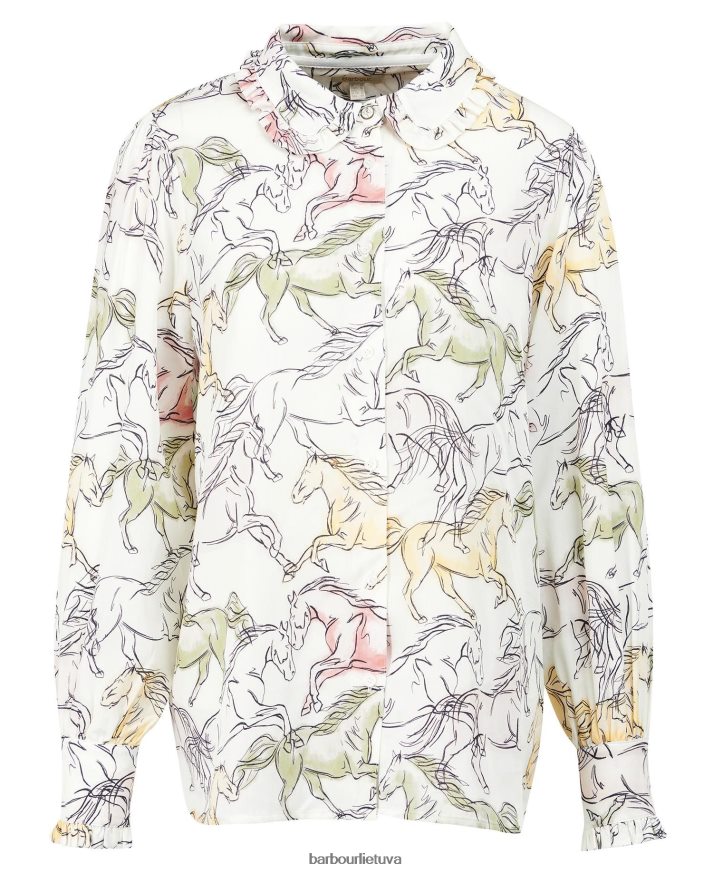 apranga Barbour sausmedžio marškiniai klasikinis multi moterys 6F6D801589