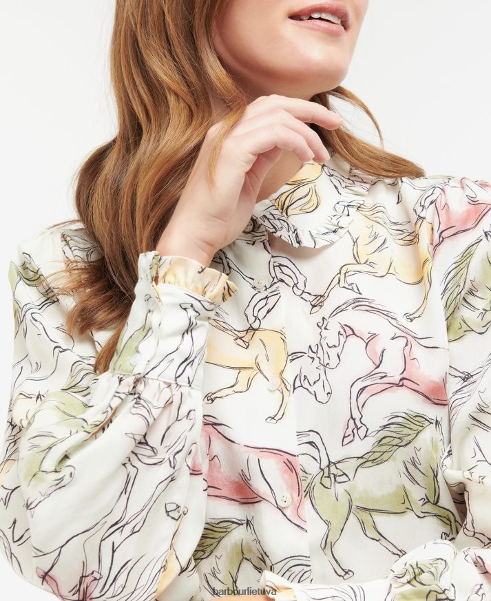 apranga Barbour sausmedžio marškiniai klasikinis multi moterys 6F6D801589