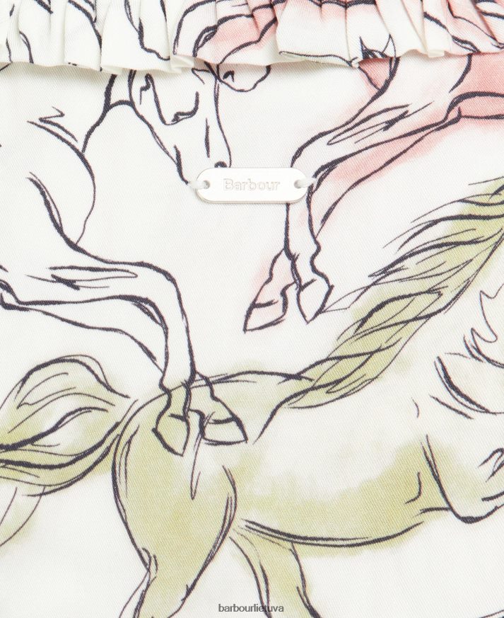 apranga Barbour sausmedžio marškiniai klasikinis multi moterys 6F6D801589